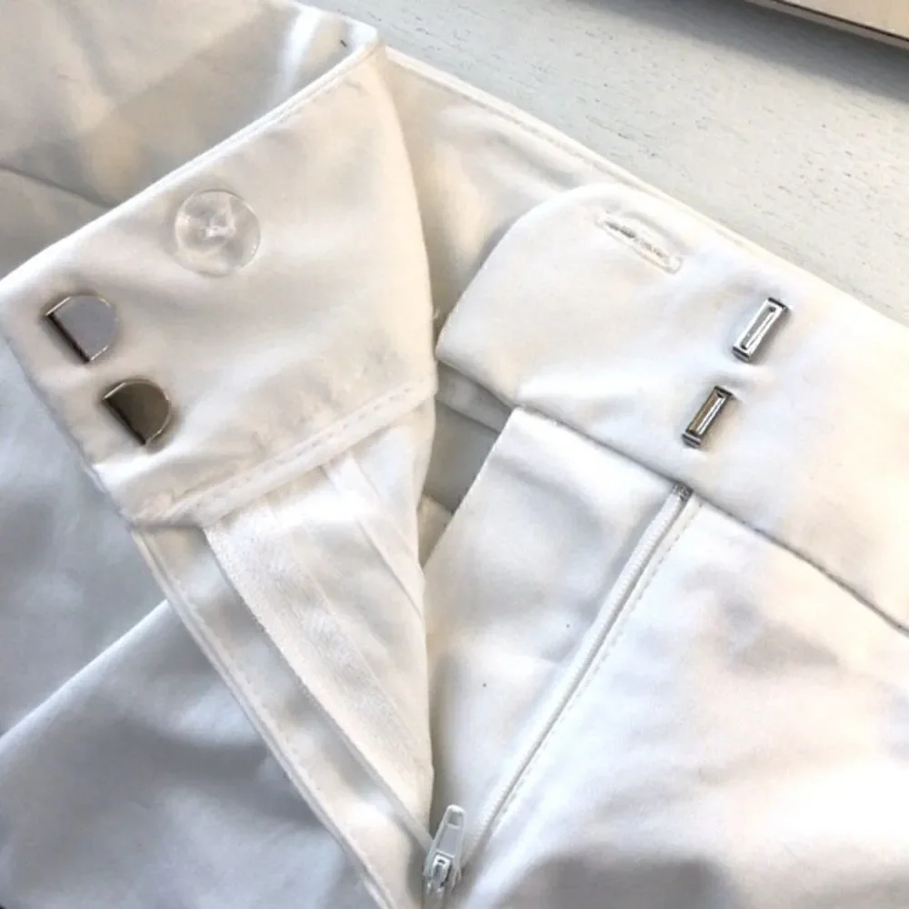 DAHLIA COLLECTION CLASSIC PANTALONI 14P -WHITE NWT
